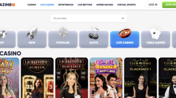 Cazimbo Casino Live Casino