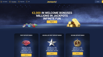 Jackpoty Casino Promotions