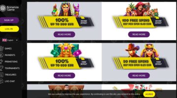 Bonanzagame Casino Promotions