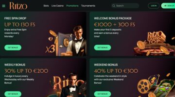 Ritzo Casino Promotions