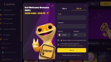 Zoome Casino Welcome Bonus Package